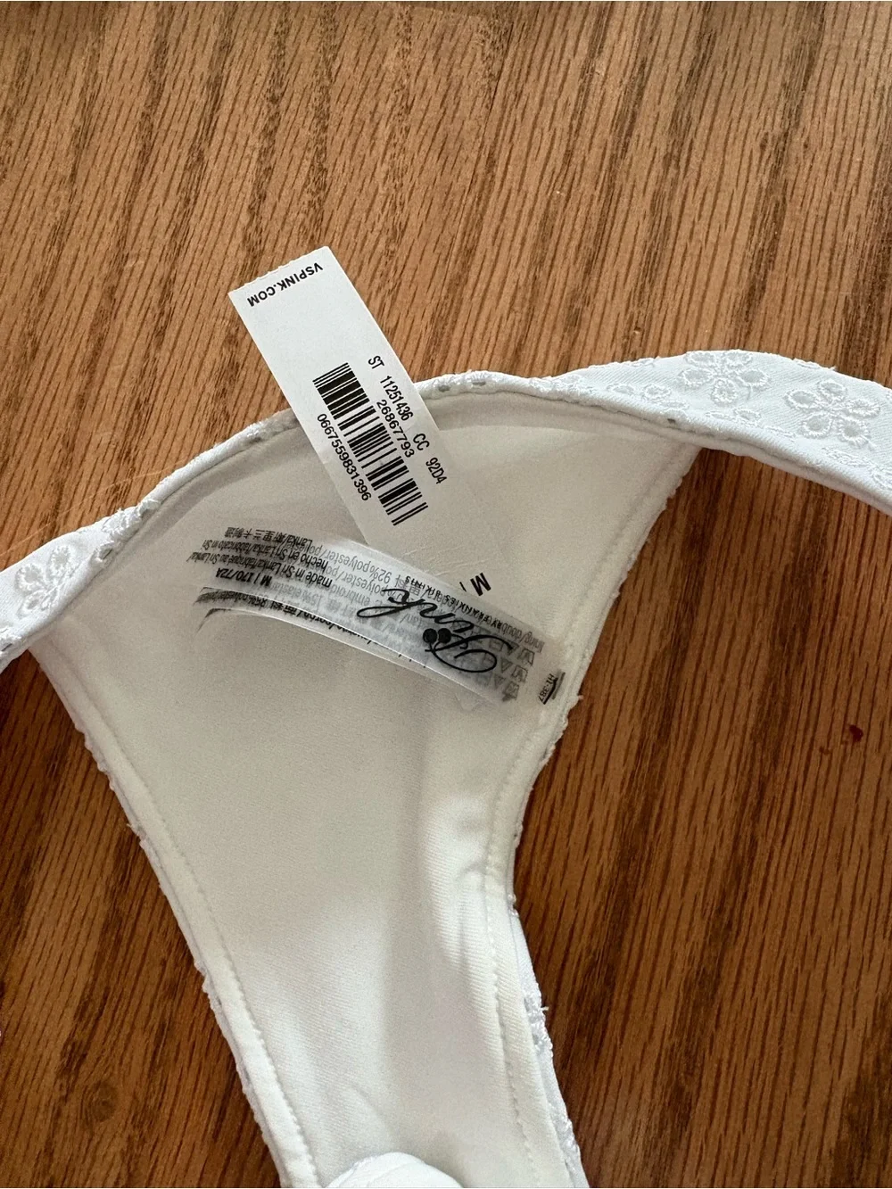Frankie’s bikinis set white eyelet